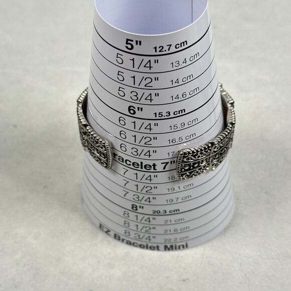 Cote De Azur Watch 24mm Oval MOP Dial Western Rhinestone Cuff New Battery - Picture 11 of 11